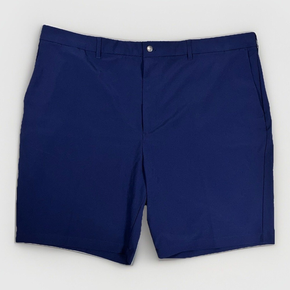 Callaway Golf Mens Performance Chino Shorts Navy Blue Size 44 Casual Stretch